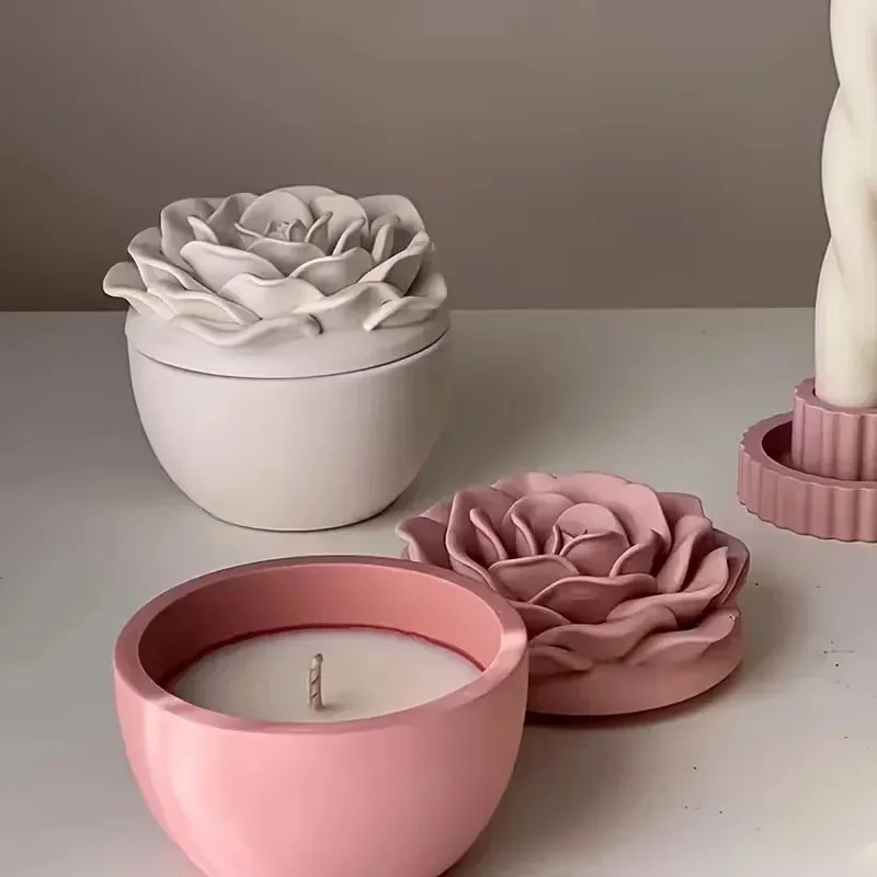Candle Making Jars With Lids - Wysokiej jakości forma silikonowa do świec